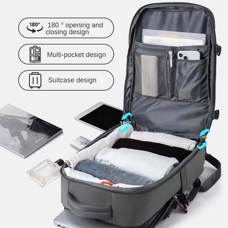 Anti-Theft Mochilas Waterproof Unisex Carry on Travel Backpack Large Capacity Overnight Travel Backpack