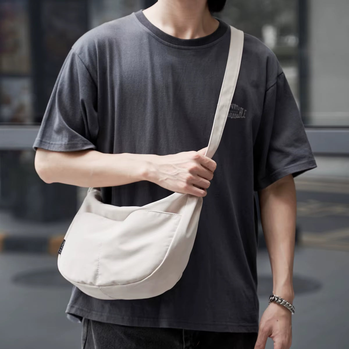 Mini Belt Bag with Adjustable Strap Nylon Hobo Bags Shoulder Waist Pouch Chest Bag for School Casual Sport Camping Hiking