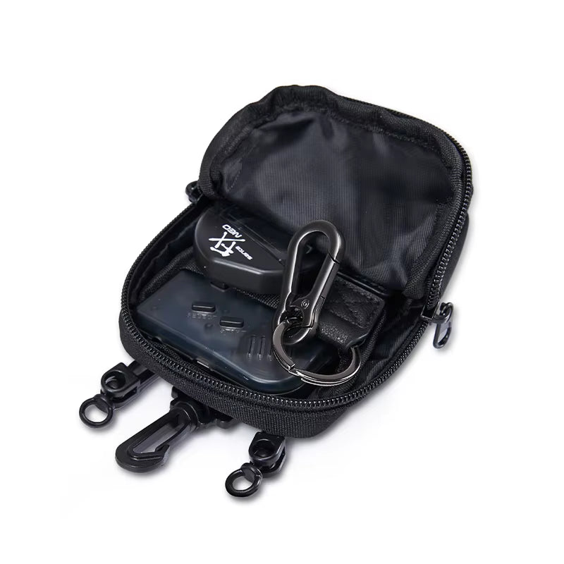 Fashion Men'S Exquisite Tricolor Mini Sling Should Bag Small Coin Purse Unisex Daily Halter Bag Cute Headphone Key Crossbody