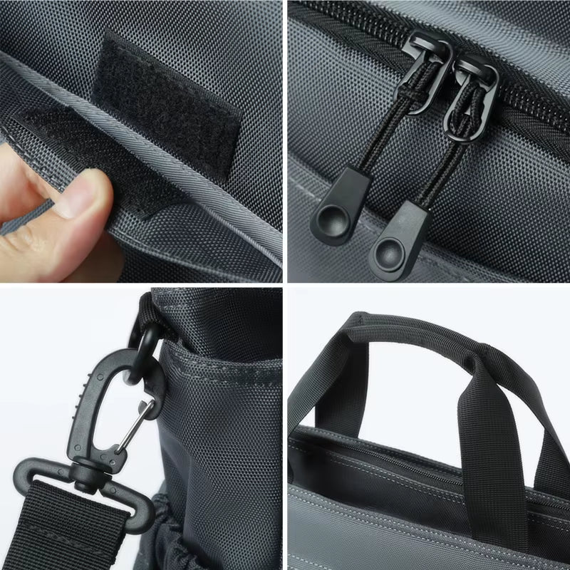MOYYI Crossbody Bags for Men Business Laptop Messenger Bag Multi-Pocket Shoulder Bags