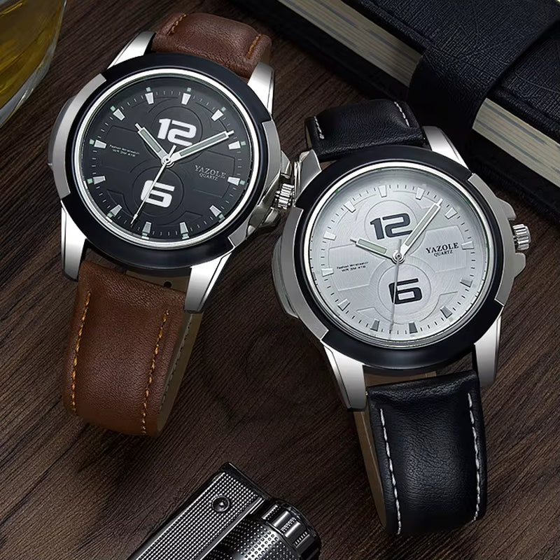 Yazole M 418 Whosale Cheap Luminous Watch Men Business Watch Waterproof High Quality Wristwatches
