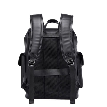 Luxury Eco-Friendly PU Leather Backpack Bags for Men'S Anti-Theft Laptop Backpack Bags