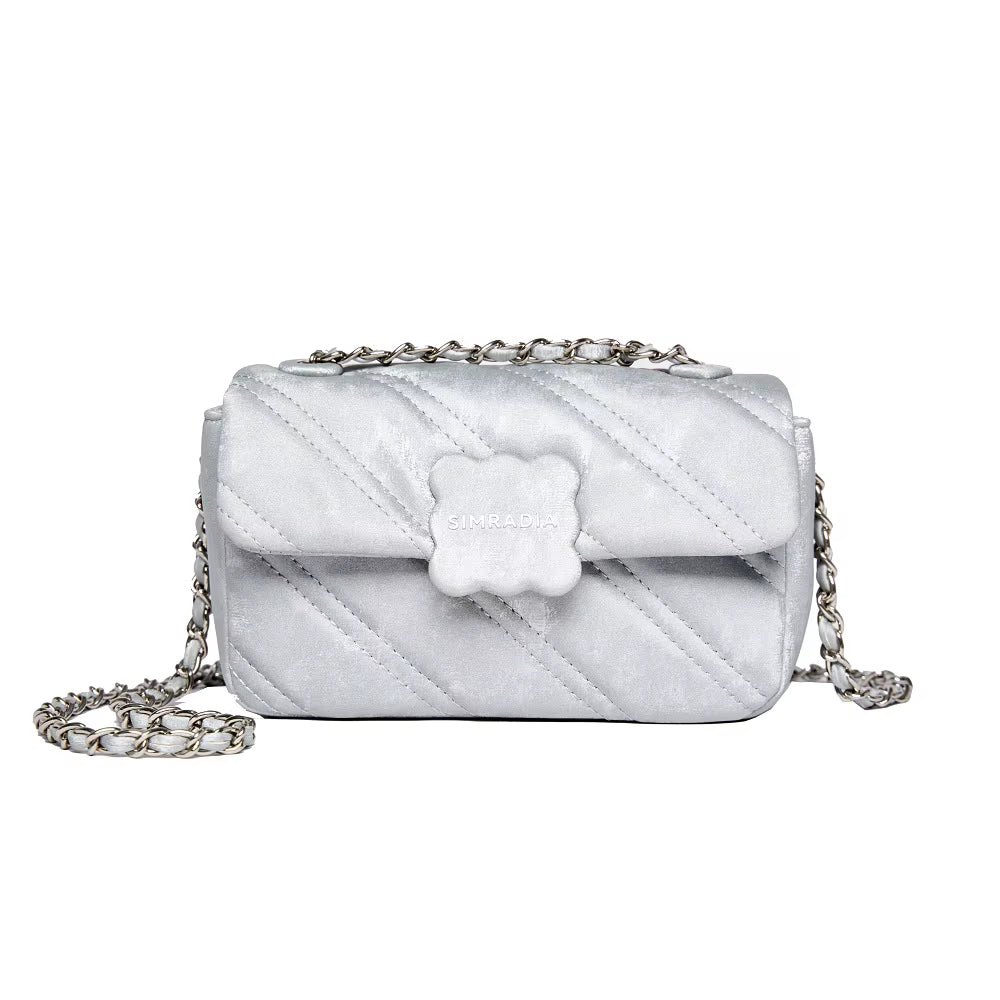 Simradia Fashion Luxury Ladies Shoulder Bag Elegant Quilted Chain Bags for Womens Flap Bag