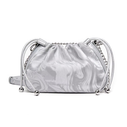 Small Pu Women Bag Fashion Single Shoulder Messenger Bag with Chain Ladies Handbag