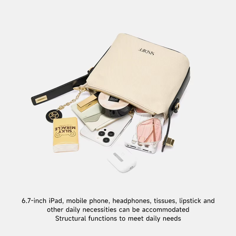 Premium Women'S Cross-Body Shoulder Bag Designer Fashion Purses Handbags with Zipper Closure Two Handles/Straps Polyester Lining