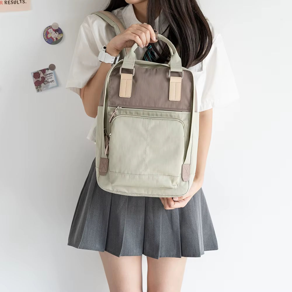 Waterproof Korean Backpack Bags for Girl Donut Backpack Laptop Collage Backpack