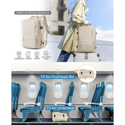 Carry on Large Travel Backpack Mochilas Airline Flight Approved Daypack Travel Backpack Bags
