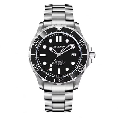 EDELAGO Kinetic Energy Series NH35/2824/8500 Luxury Ceramic Seahorse Mechanical Diving Watch Fashion Sports Men'S ROLE Watch