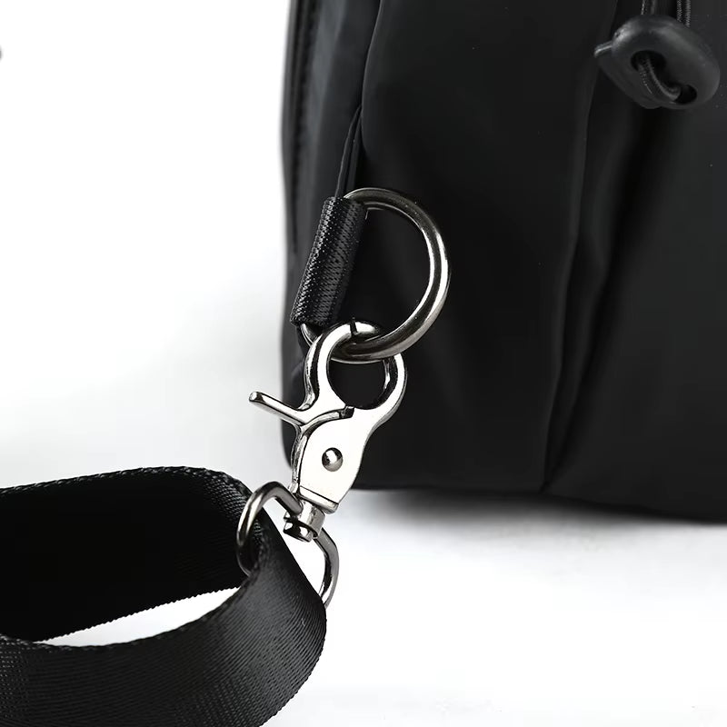 Men'S Sling Bag Large Capacity Unisex Waterproof Shoulder Sling Chest Bag Anti-Theft
