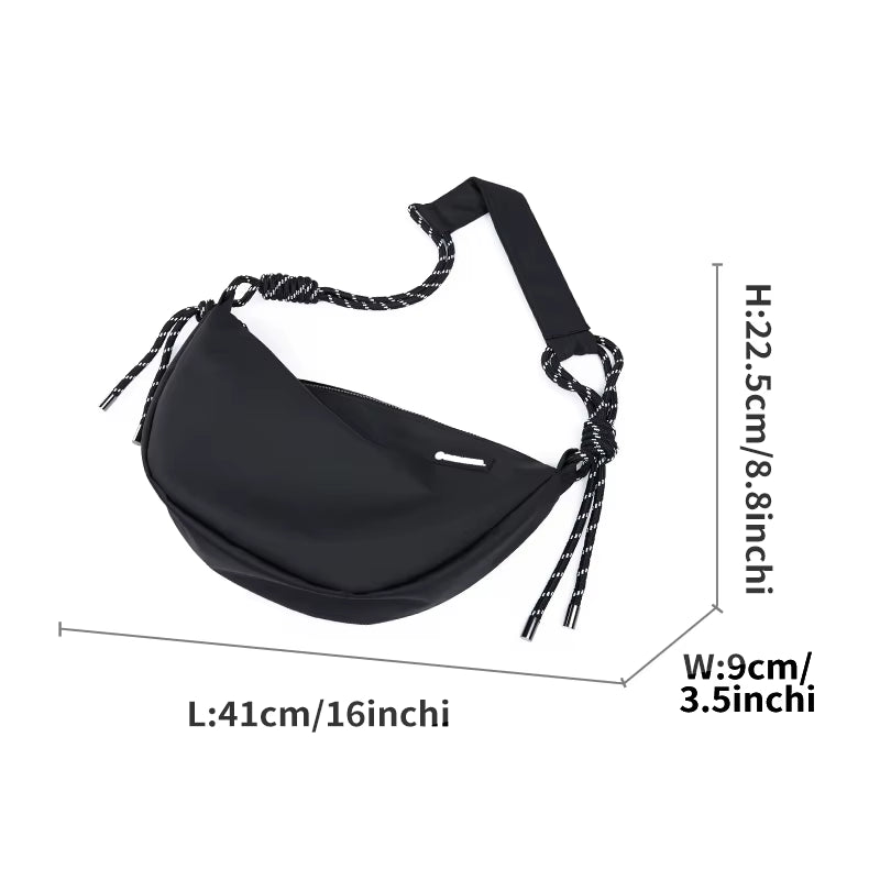 Waterproof PVC Men Sling Crossbody Bags for Men Cycling Crossbody Bags
