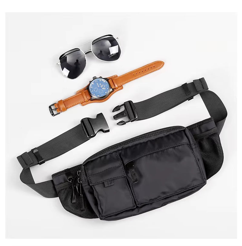 Waterproof Fanny Pack Bags for Men Running Belt Bag Customized Logo Sport Waist Bags