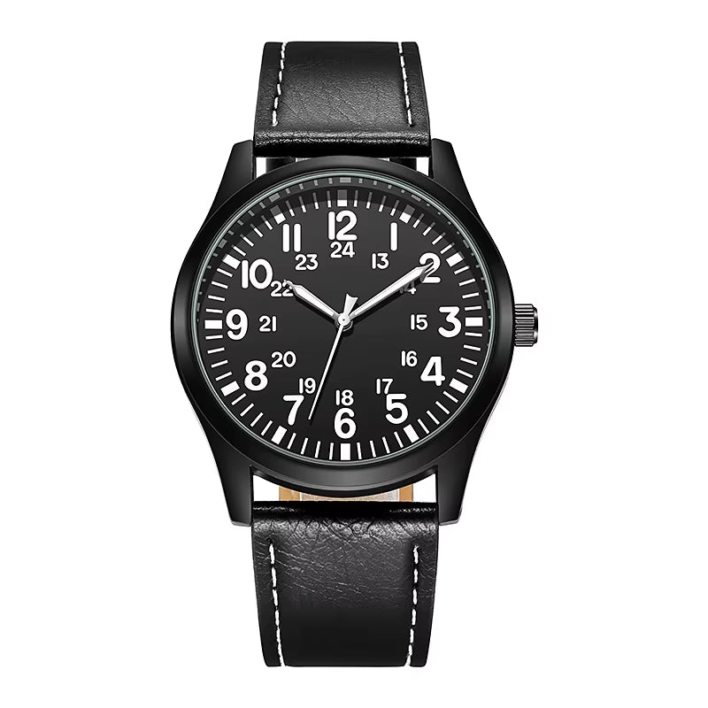 Chic Nylon Leather Quartz Watches Men Movement Watches Wrist Waterproof Minimalist Sports Wristwatch