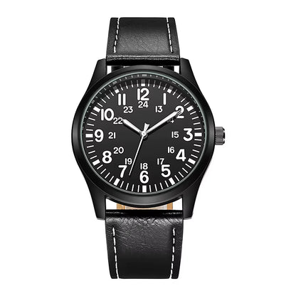 Chic Nylon Leather Quartz Watches Men Movement Watches Wrist Waterproof Minimalist Sports Wristwatch