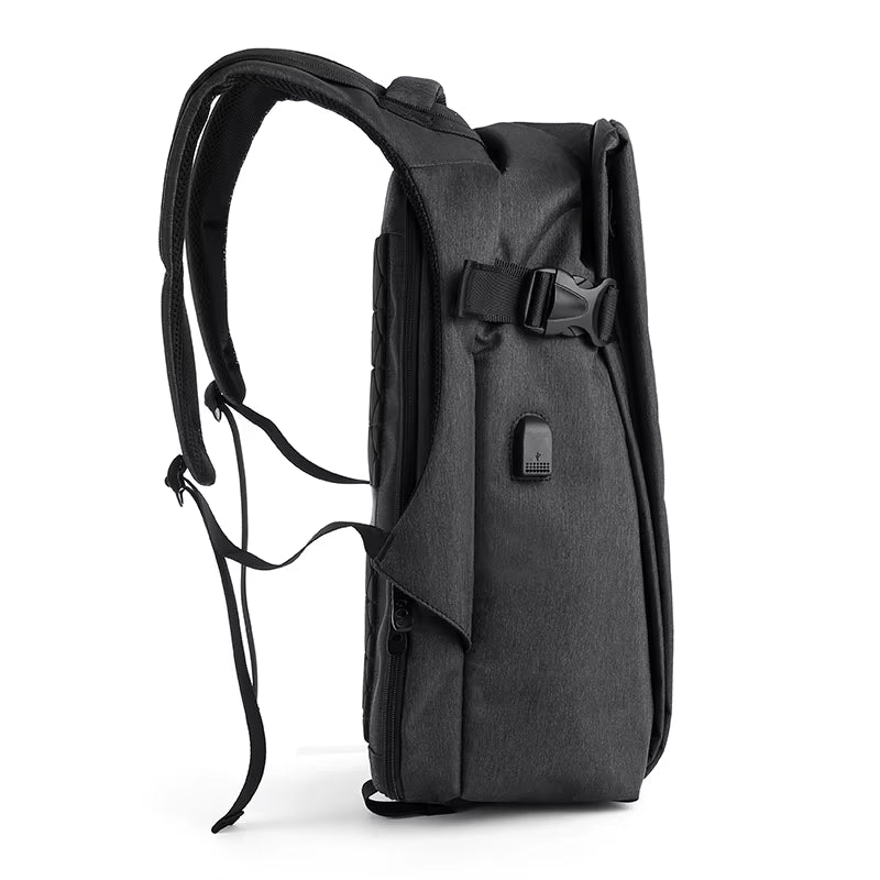 MOYYI Fashion OEMODM Mens Durable USB Charging Smart Oxford Backpack Waterproof Business Laptop Backpack Customized Logo