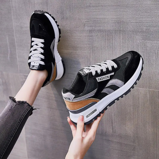 Unisex Thick Sole Height-Increasing Casual Shoes - MCROONS