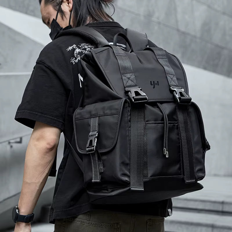 YMOIAT National Men'S Business Laptop Travel Backpack Waterproof Customized Drawstring Casual Sports Backpacks Bag for Men