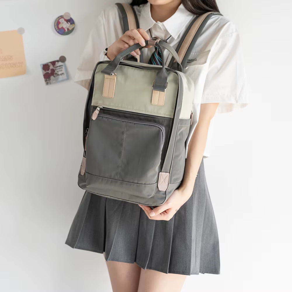 Waterproof Korean Backpack Bags for Girl Donut Backpack Laptop Collage Backpack