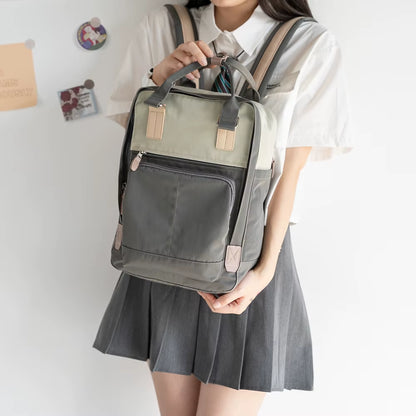 Waterproof Korean Backpack Bags for Girl Donut Backpack Laptop Collage Backpack