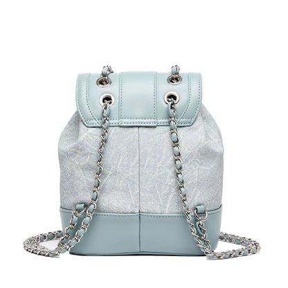 Designer PVC Women'S Bag Small Fashionable Chain Bag for Girl Lightweight Women'S Backpack