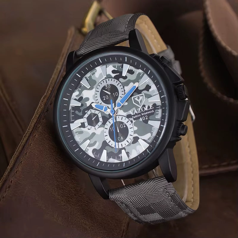 Yazole J 402 Sports Watch Waterproof Luxury Quartz Watch Business Clock Men'S Wristwatches