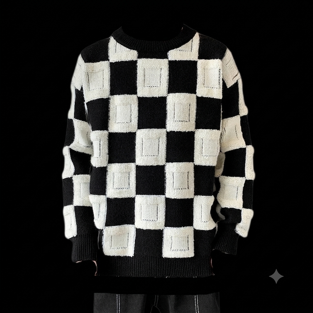 Men's Autumn Winter Knitted Sweater