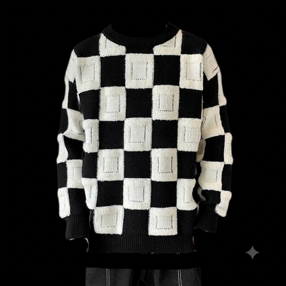 Men's Autumn Winter Knitted Sweater