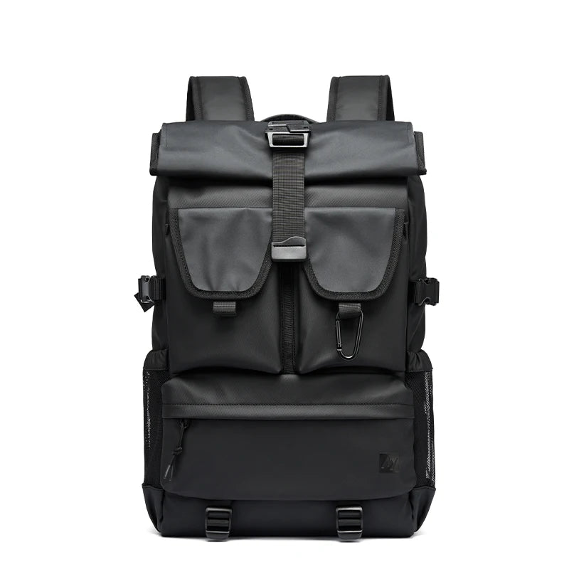 Top Rollong Expandable 28L Outdoor Backpacks Hiking Expedition Travel Backpacks Oxford 17.3 Inch Laptop Backpack for Men