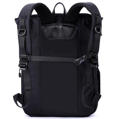 Men'S Backpack Anti-Theft Travel Bag for Men Roll Top Water-Resistant Laptop Rucksack Outdoor Backpack