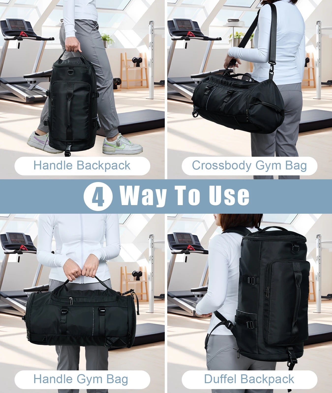 Unisex Fitness Gym Bag Mochilas Outdoor Travel Bag School Student Sports Backpack Bags