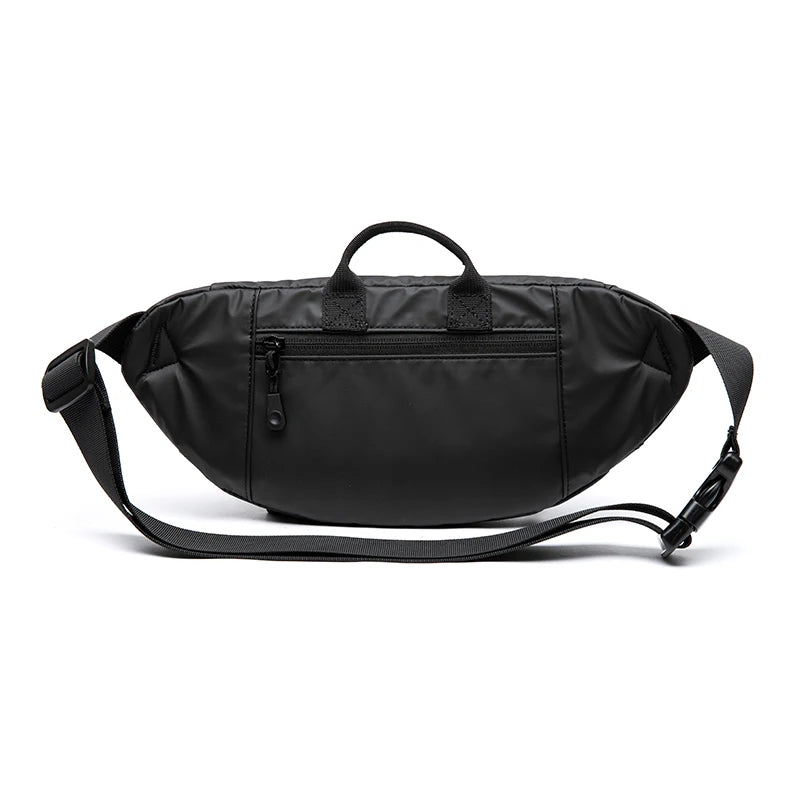 Men'S Shoulder Bag PVC Commute Vintage Water Resistant Travel Crossbody Bag Men Custom Logo Unisex Bags Can Fit 7.9 Inch Flat