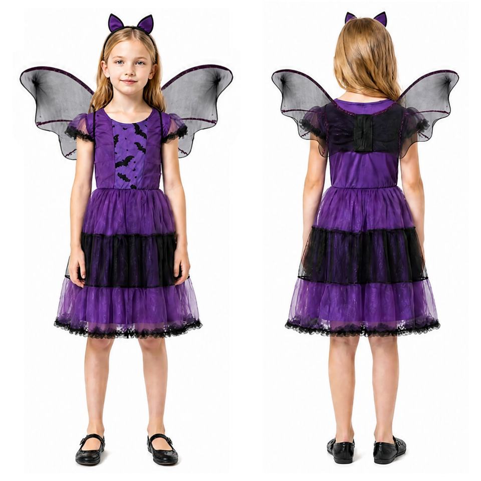 Purple Witch Wing Costume