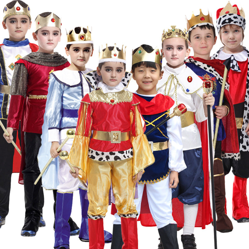 Little Prince King Boys Kids Halloween Costume - MCROONS