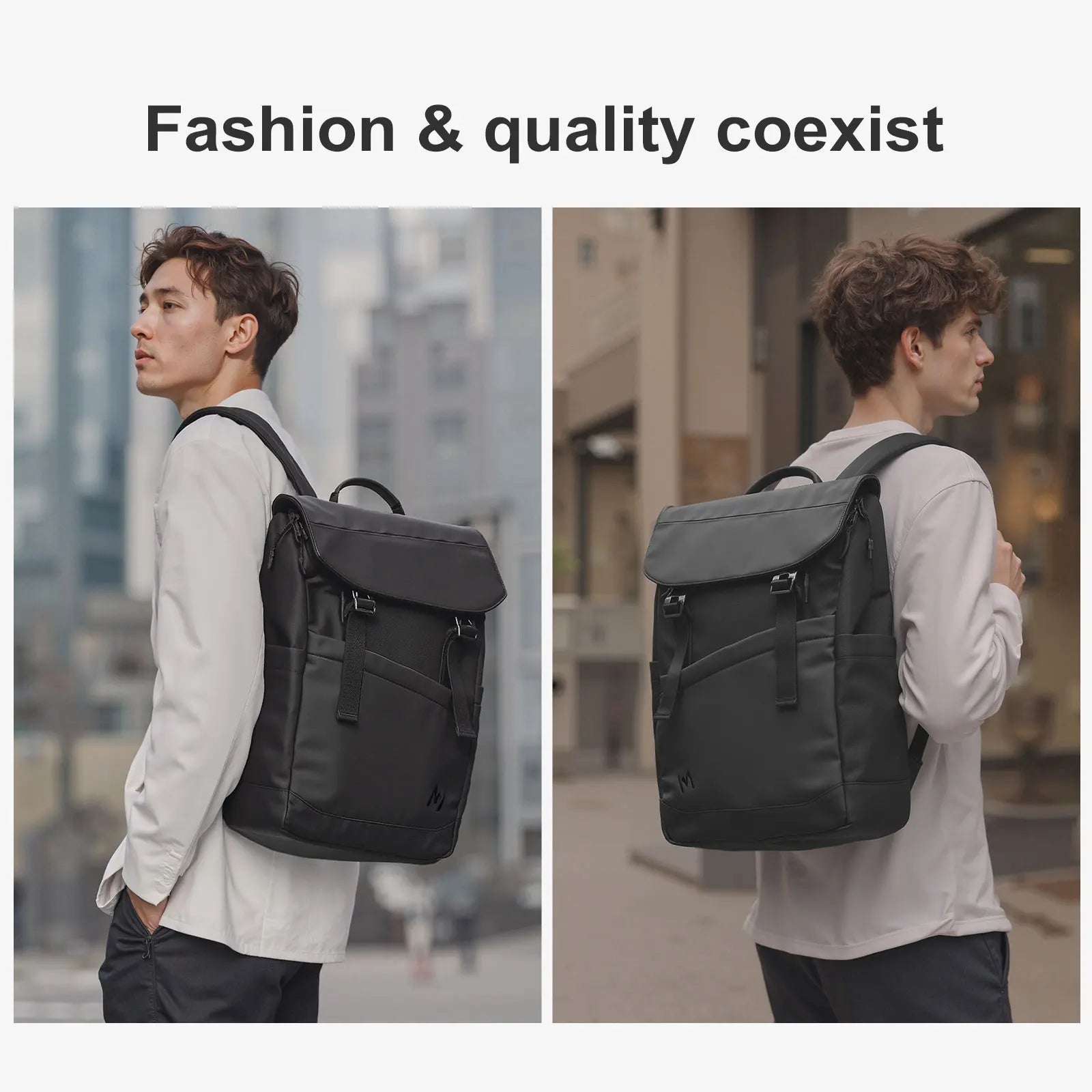 MOYYI Waterpoof Business Backpack Bags for Men Travel Backpack Laptop Backpack Bags