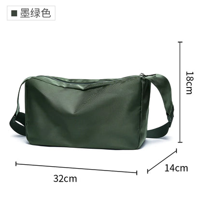 Unisex Crossbody Bag for Men Anti-Theft Shoulder Bag Student Daily Waterproof Fitness Customized Logo Mini Bags