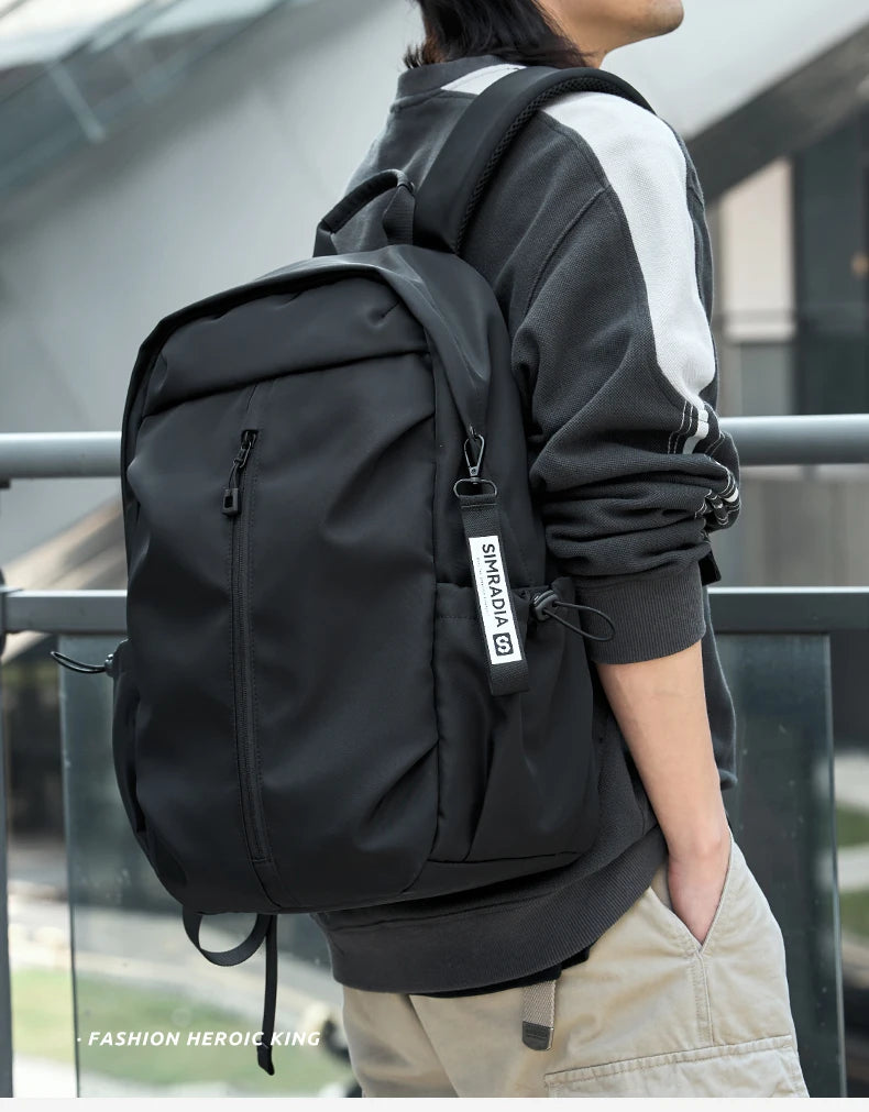 Hot Sale Customized Logo Men'S Backpack Fashion Waterproof Laptop Backpack Oxford Casual Backpacks for Men
