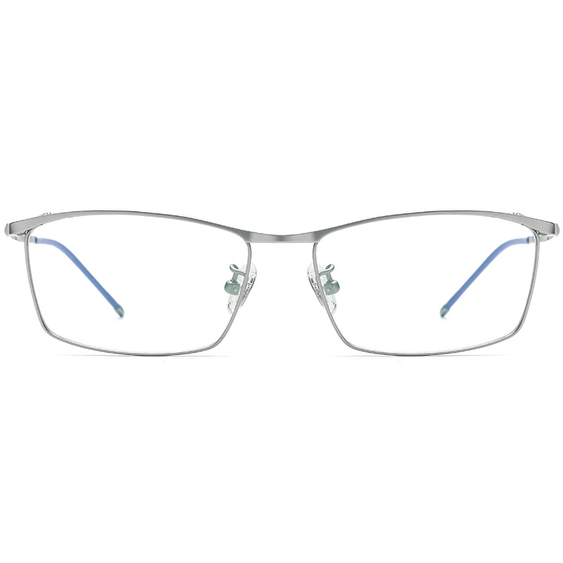 Square Titanium Optical Glasses Frame - MCROONS - side view