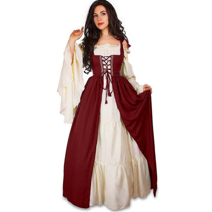 Medieval Renaissance Cosplay Costume Dress detail