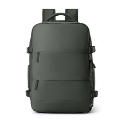 Large-Capacity Outdoor Leisure Travel Zipper Backpack Purple Women Backpack Foldable Multifunction Travel Backpack