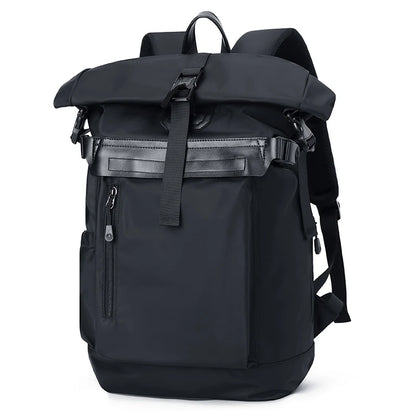 Men'S Backpack Anti-Theft Travel Bag for Men Roll Top Water-Resistant Laptop Rucksack Outdoor Backpack