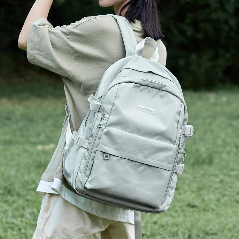 Fashion Customized Students Bags New Style Soft Fabric Backpack Outdoor Daily Unisex College School Bags Backpack Hiking