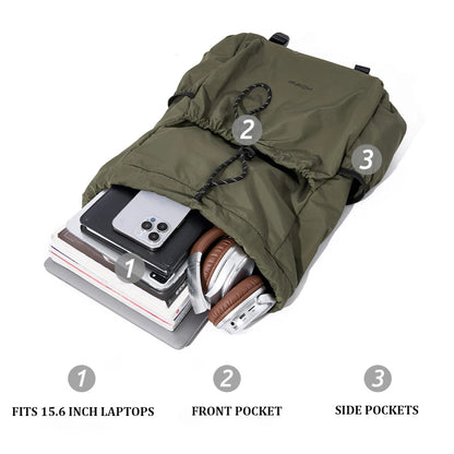 MOYYI Lightweight Bags for Men Sports Men'S Backpacks Outdoor Travel Drawstring Backpacks