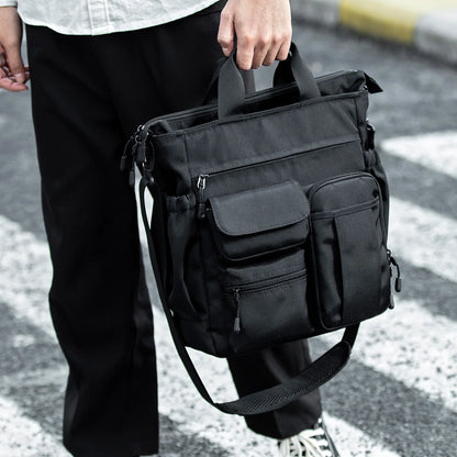 Business Briefcase Bags for Men Messenger Bag Fit 14 Inch Laptop Shoulder Bags
