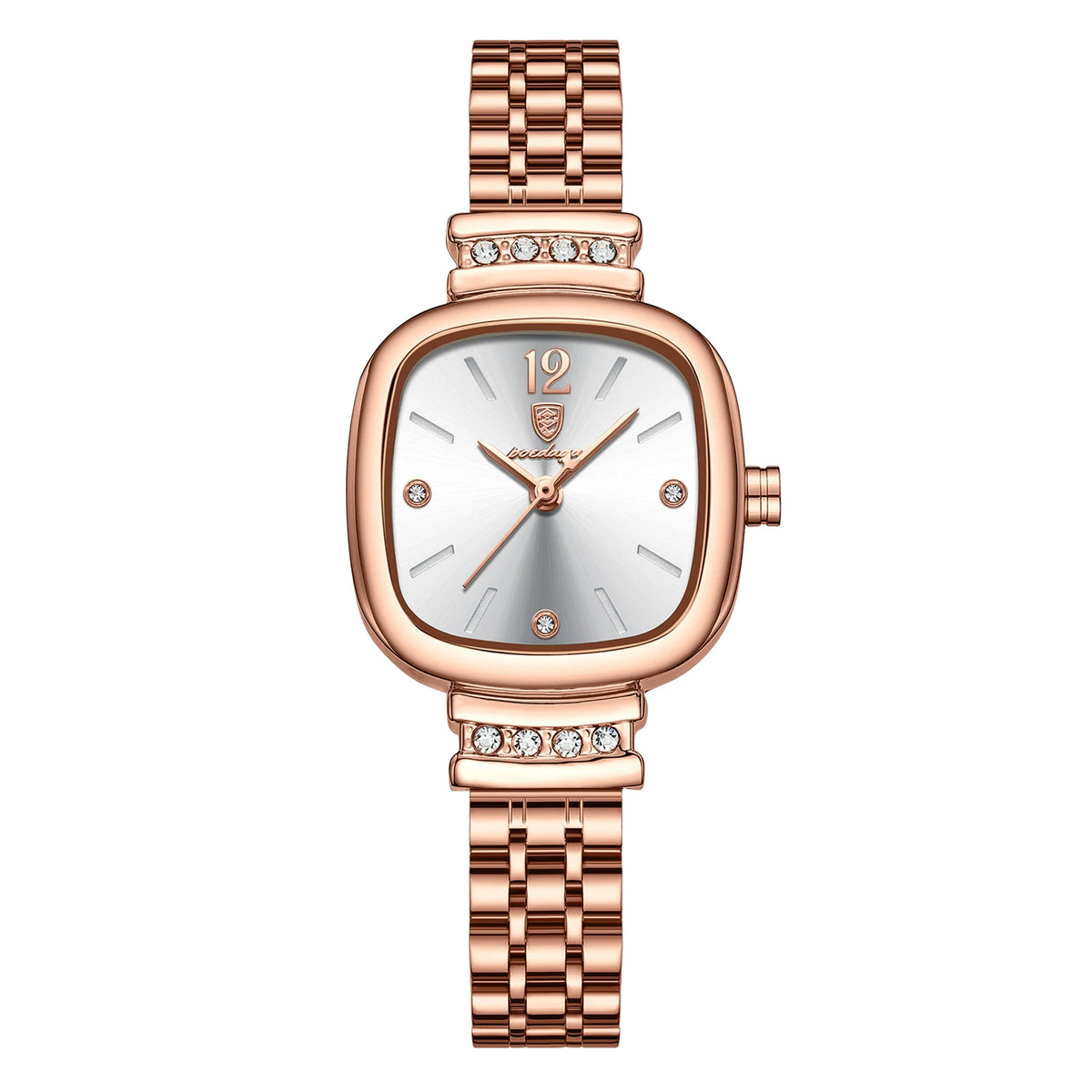 Poedagar 710 Women's Luxury Quartz Watch – Leather Strap, Waterproof