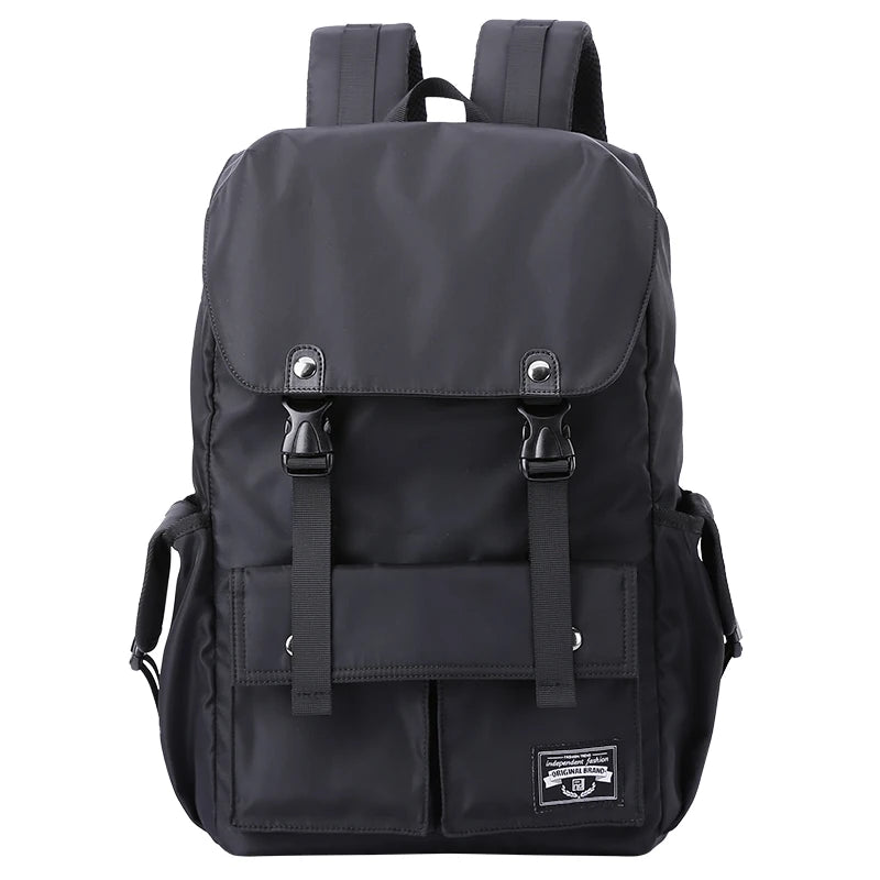 Men Rolltop Laptop Backpack Man Large Capacity Motorcycle Backpack Outdoor Waterproof Rucksack Anti-Theft Travel Backpack