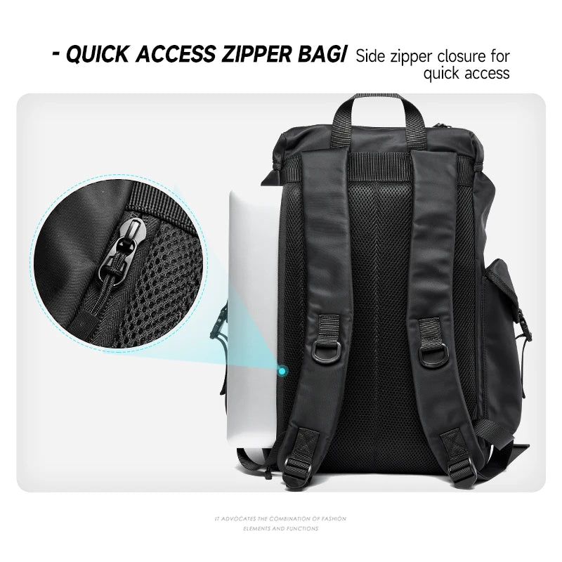 MOYYI Anti-Theft Men'S Backpack Bags for Men Outdoor Hiking Travel Backpack Bags