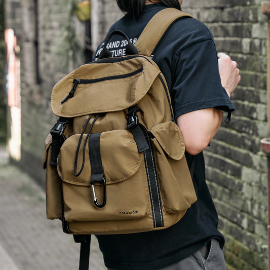 MOYYI 100% Polyester Lightweight Bags for Men Outdoor Sport Travel Men'S Backpack