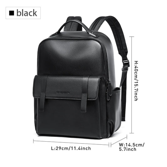 MOYYI Fashion Laptop Backpack for Men Vintage National Business Backpack PVC Travel Outdoor Backpacks Mens School Rucksack