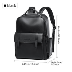 MOYYI Fashion Laptop Backpack for Men Vintage National Business Backpack PVC Travel Outdoor Backpacks Mens School Rucksack