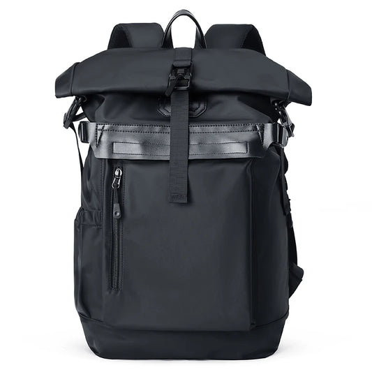 Anti-Theft Laptop Rollitop Backpack Student Bag for Men Large Capacity Travel Waterproof Laptop Backpack