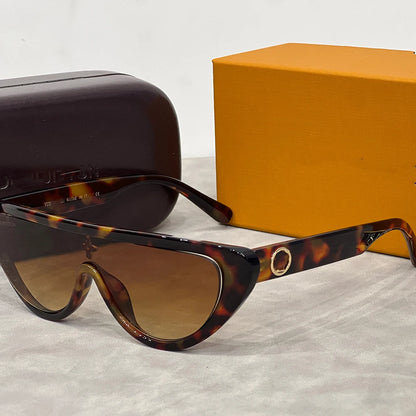 MCROONS Designer Rectangle Sunglasses — Polarized UV400, Women